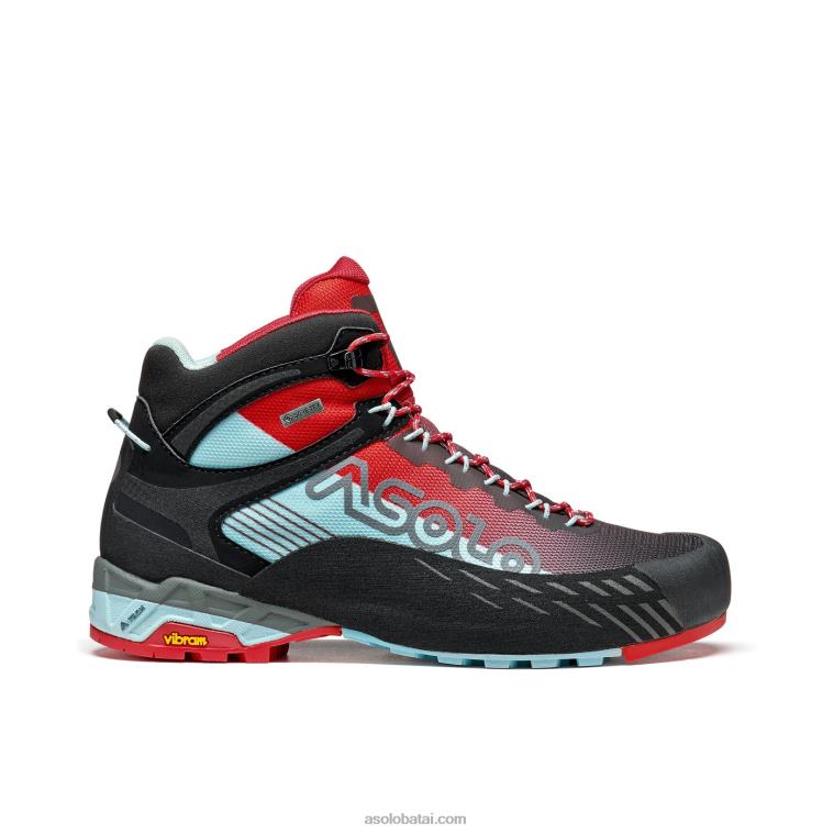 Asolo celadonas/aguonų raudonis HT2BX139 eldo mid gv moterys