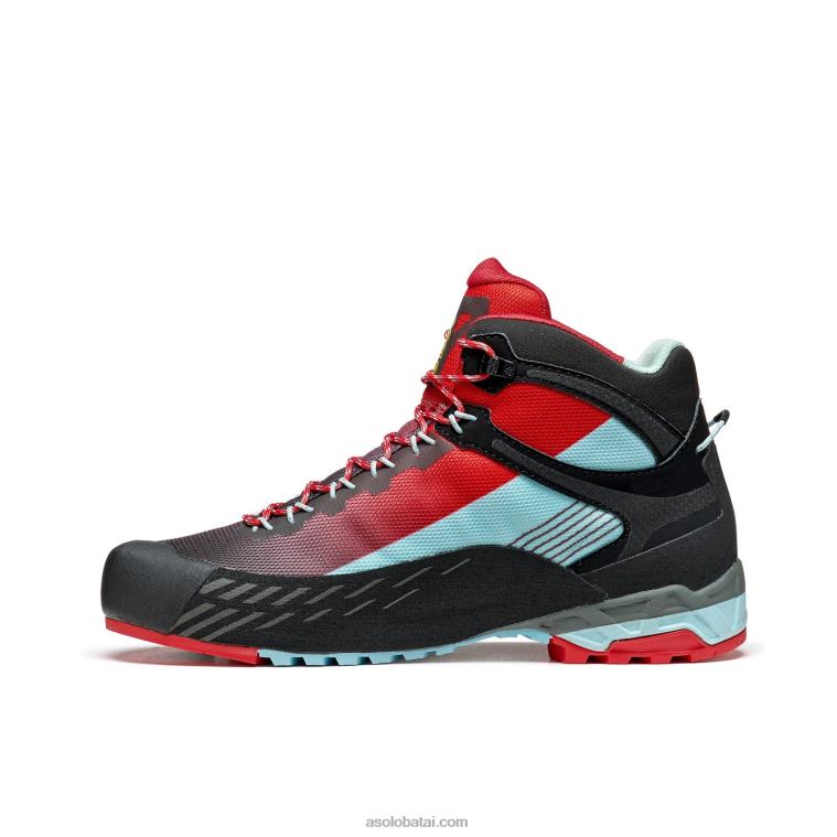 Asolo celadonas/aguonų raudonis HT2BX139 eldo mid gv moterys