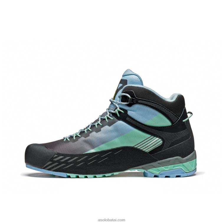 Asolo upelio žalias/mėlynas rūkas HT2BX45 eldo mid gv moterys