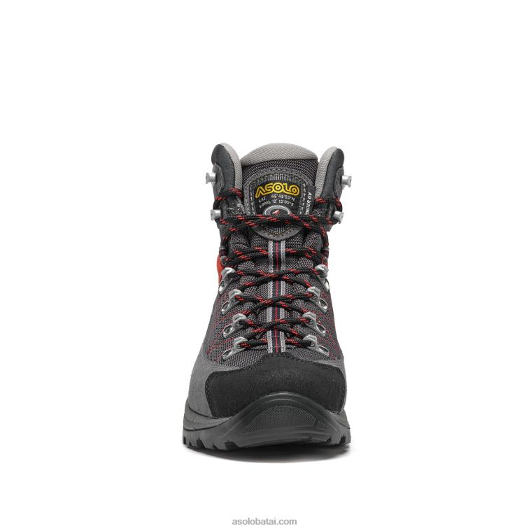 Asolo pilka/gunmetal/aguonų raudona HT2BX117 ieškantysis gv moterys